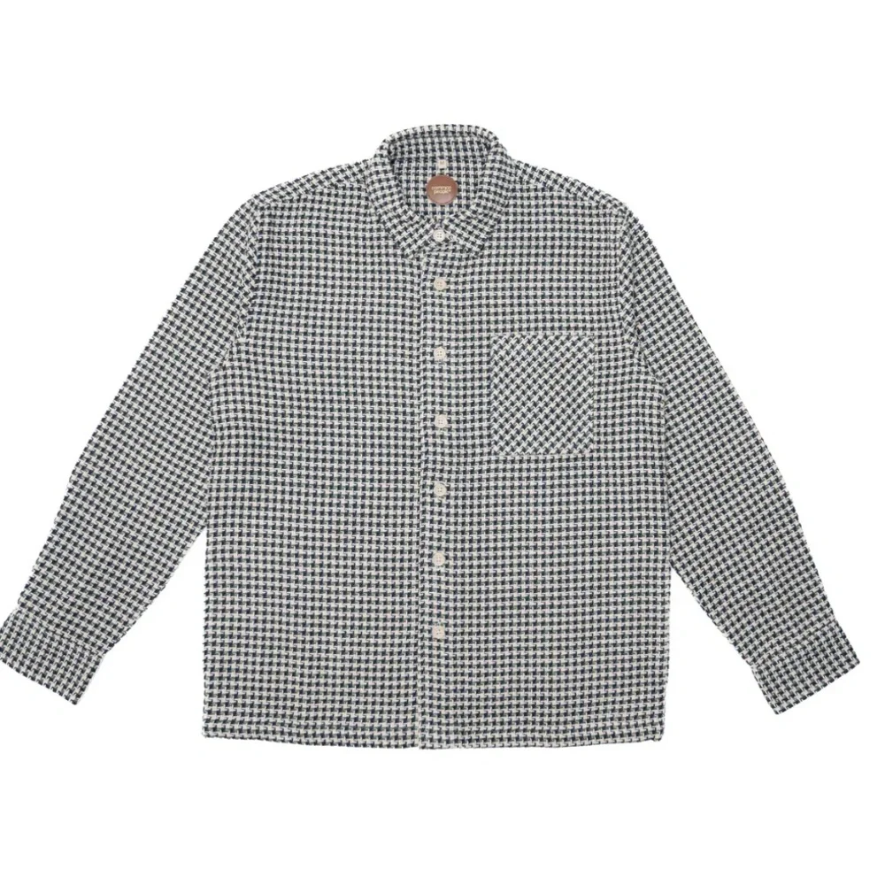 Common people basket blue over shirt - Picture 2 of 6